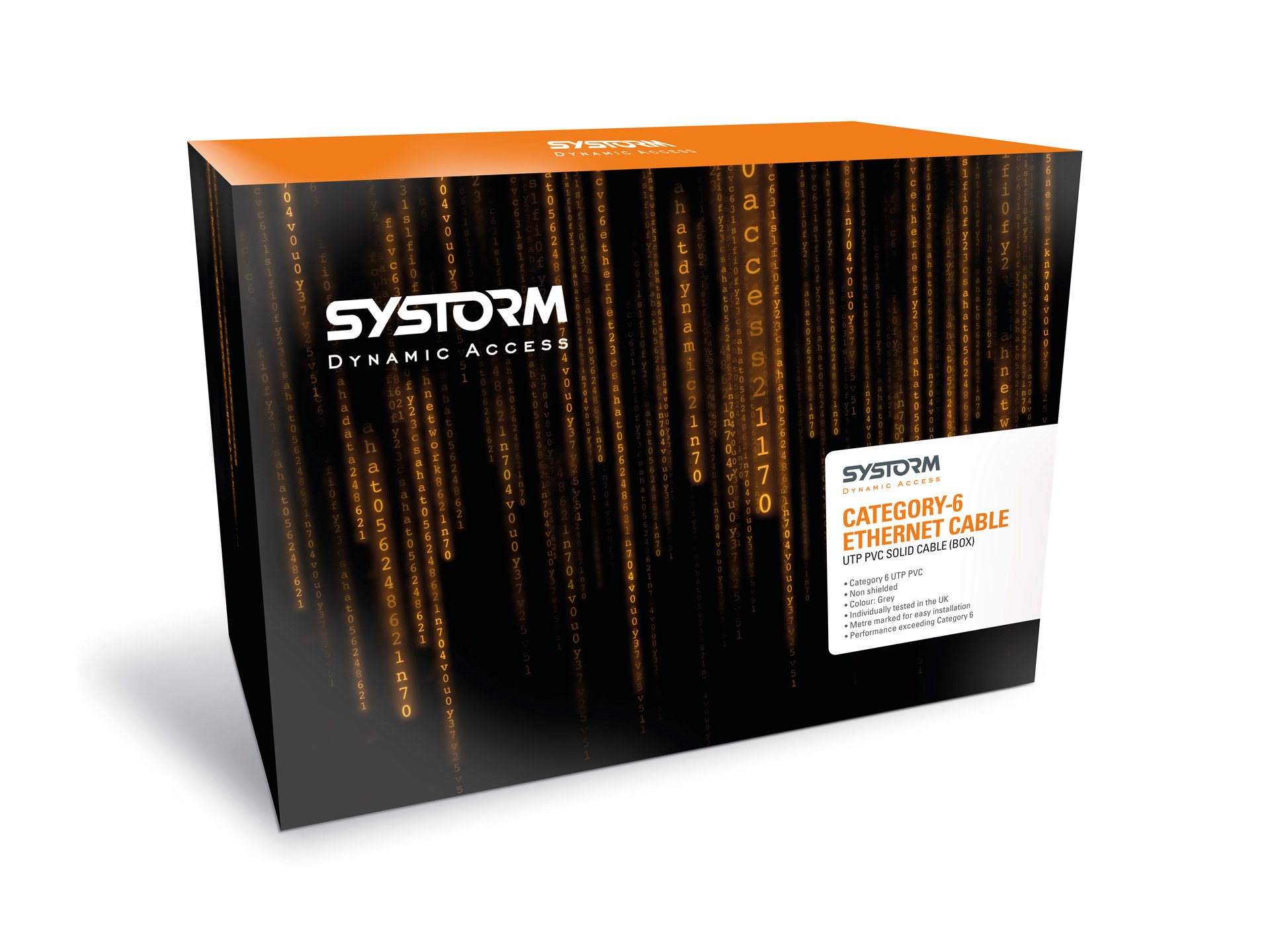 Systorm packaging render