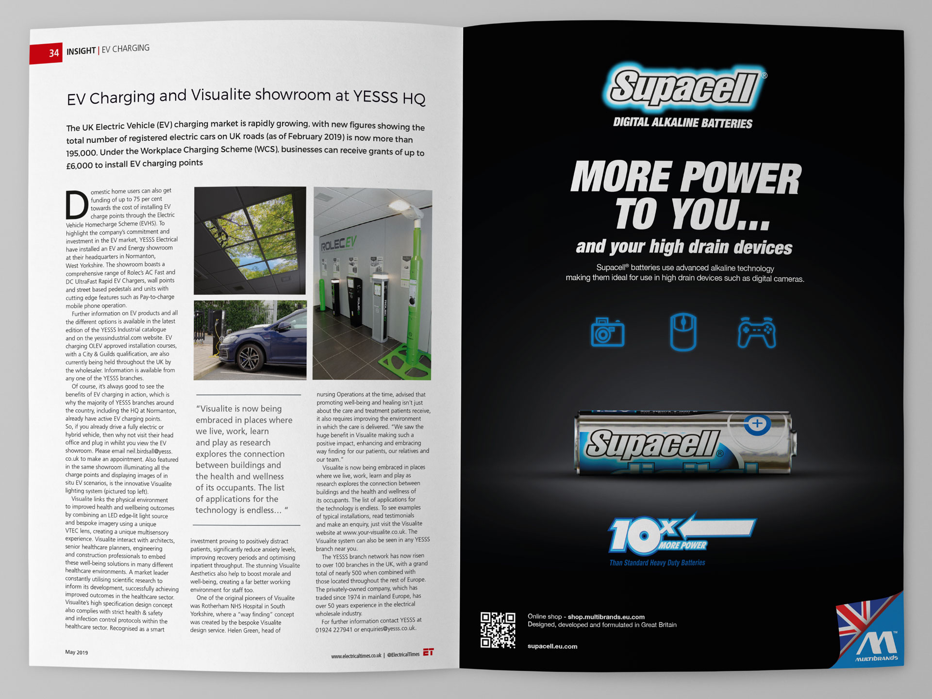 Press advertising - Supacell Batteries
