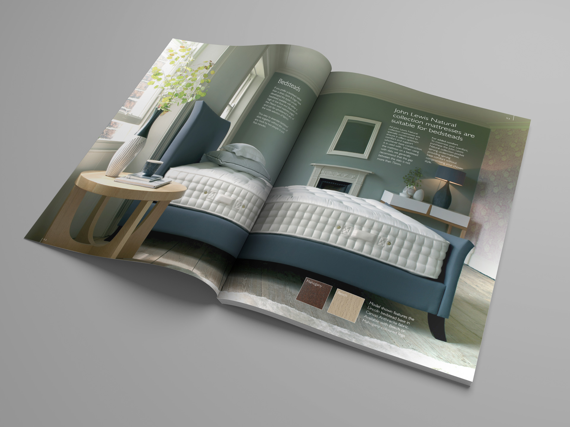 John Lewis brochure inside pages